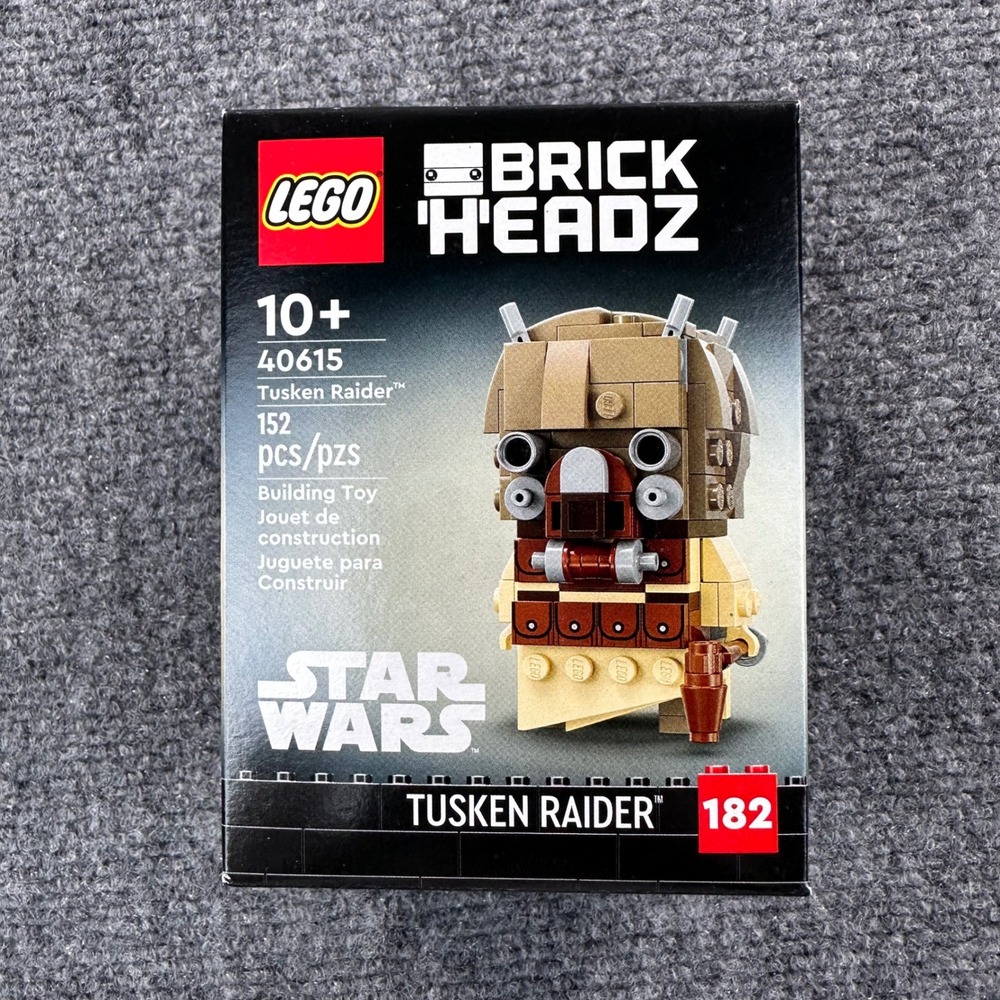 LEGO 40615 Star Wars BrickHeadz‎ Tusken Raider 10+ Building Toy 152 Pcs Retired